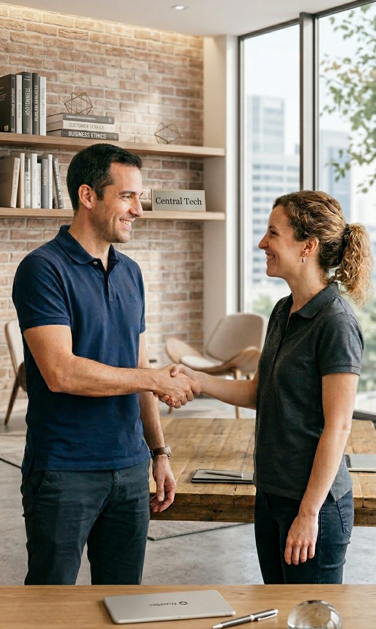 Equipo CentralTech Logística - Compromiso y confianza con tu negocio